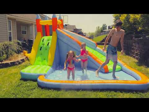 Costway Inflatable Water Slide Bounce House kids Review