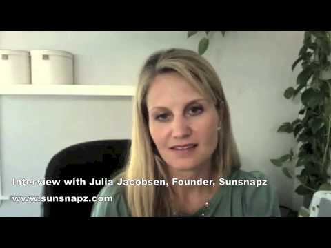 Interview: Julia Jacobsen, Founder, Sunsnapz