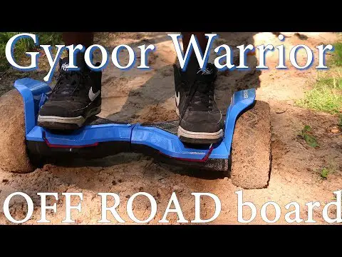 Gyroor Warrior G2 Off Road, All Terrain Hoverboard. A pretty interesting board