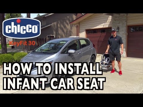 How To Install an Infant Car Seat (featuring Chicco KeyFit 30) on Everyman Driver