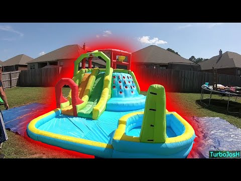 HONEY JOY INFLATABLE WATER PARK *Dual Slide*