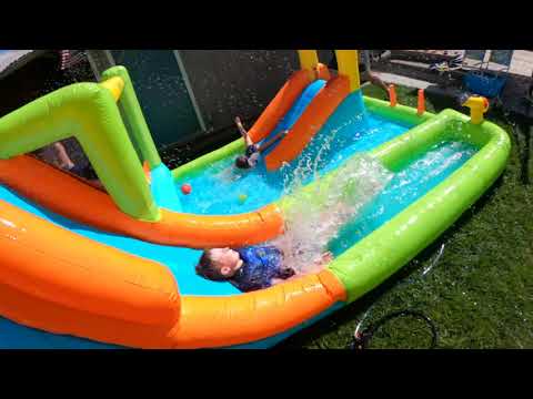 Review on Bountech inflatable waterslide