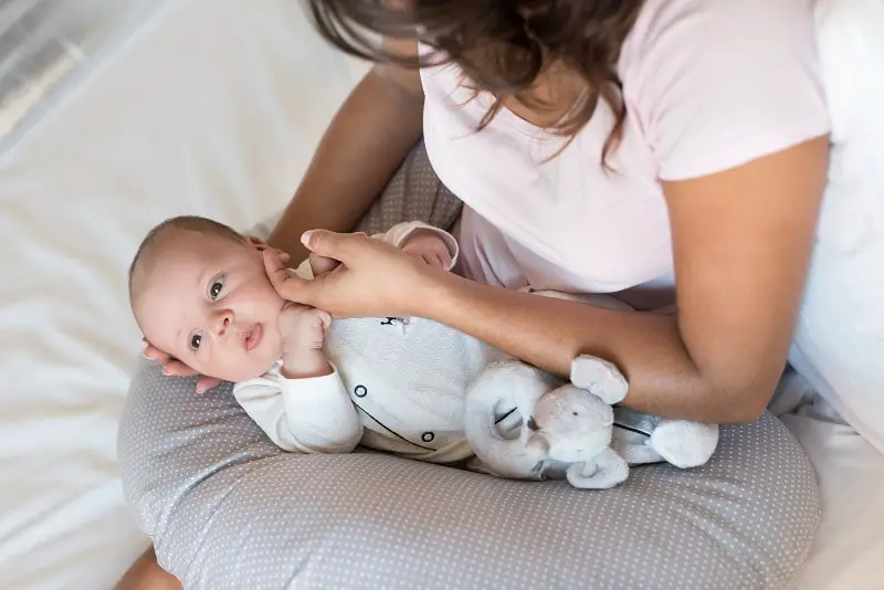 tummy time breastfeeding pillow