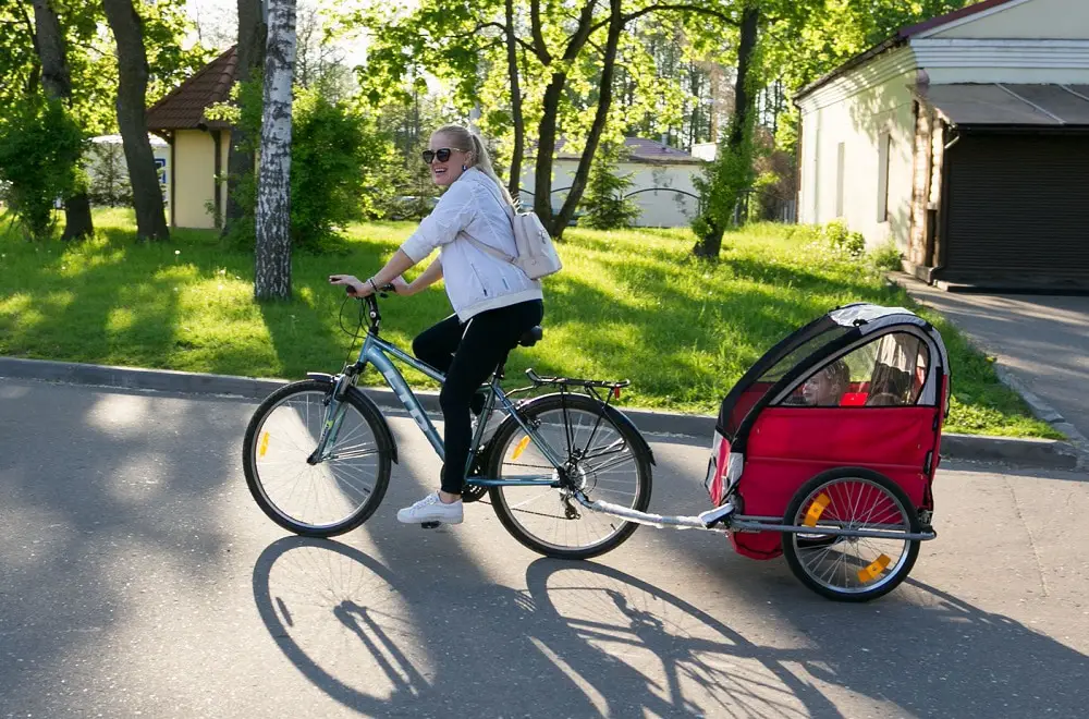 baby bicycle trailer