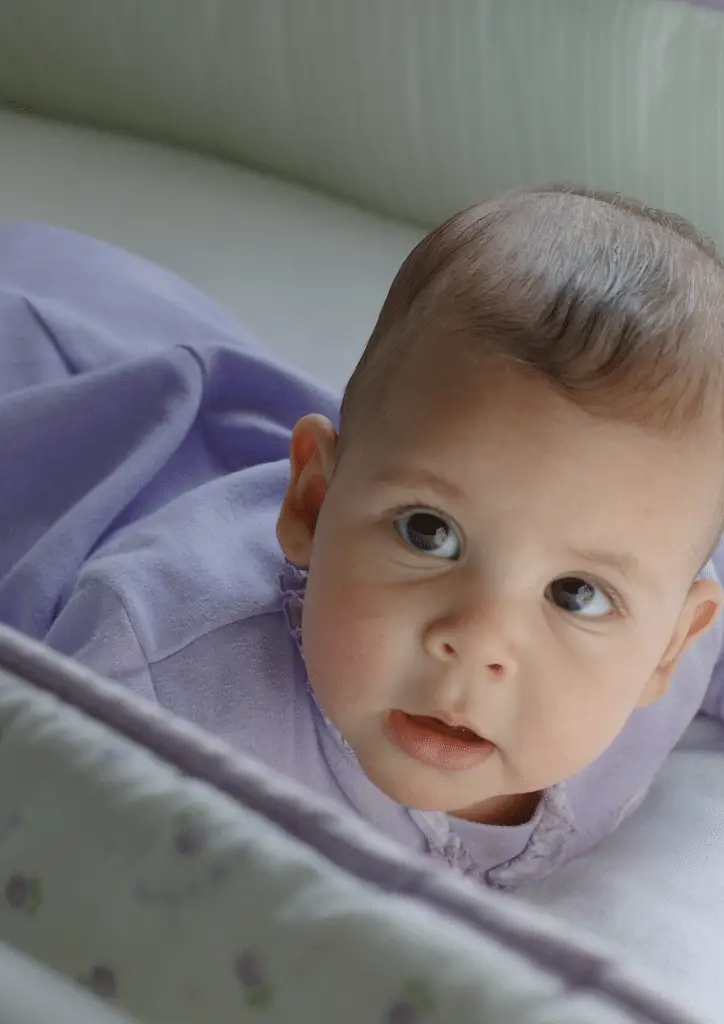 baby in crib